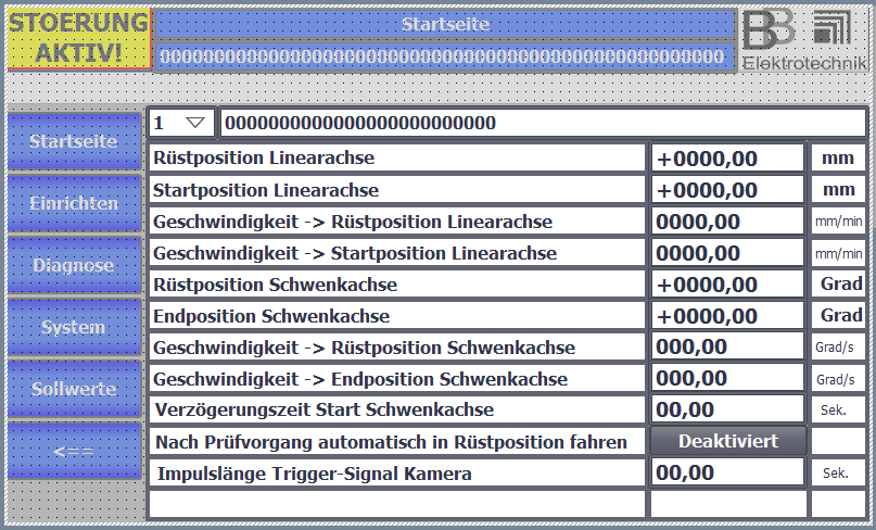 Sollwerte
